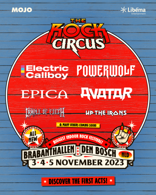 THE ROCK CIRCUS: kondigt eerste namen aan
